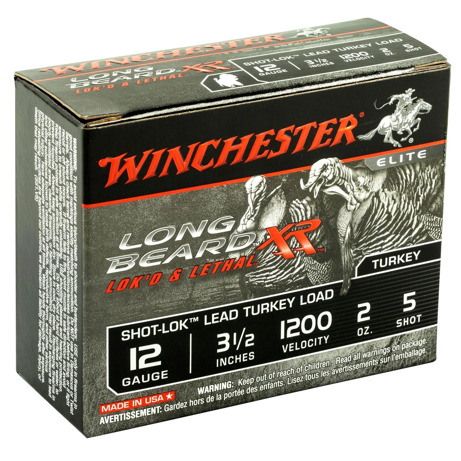 WIN LB XR TRKY 12GA 3.5" #5 2OZ 10/1 - American Ordnance