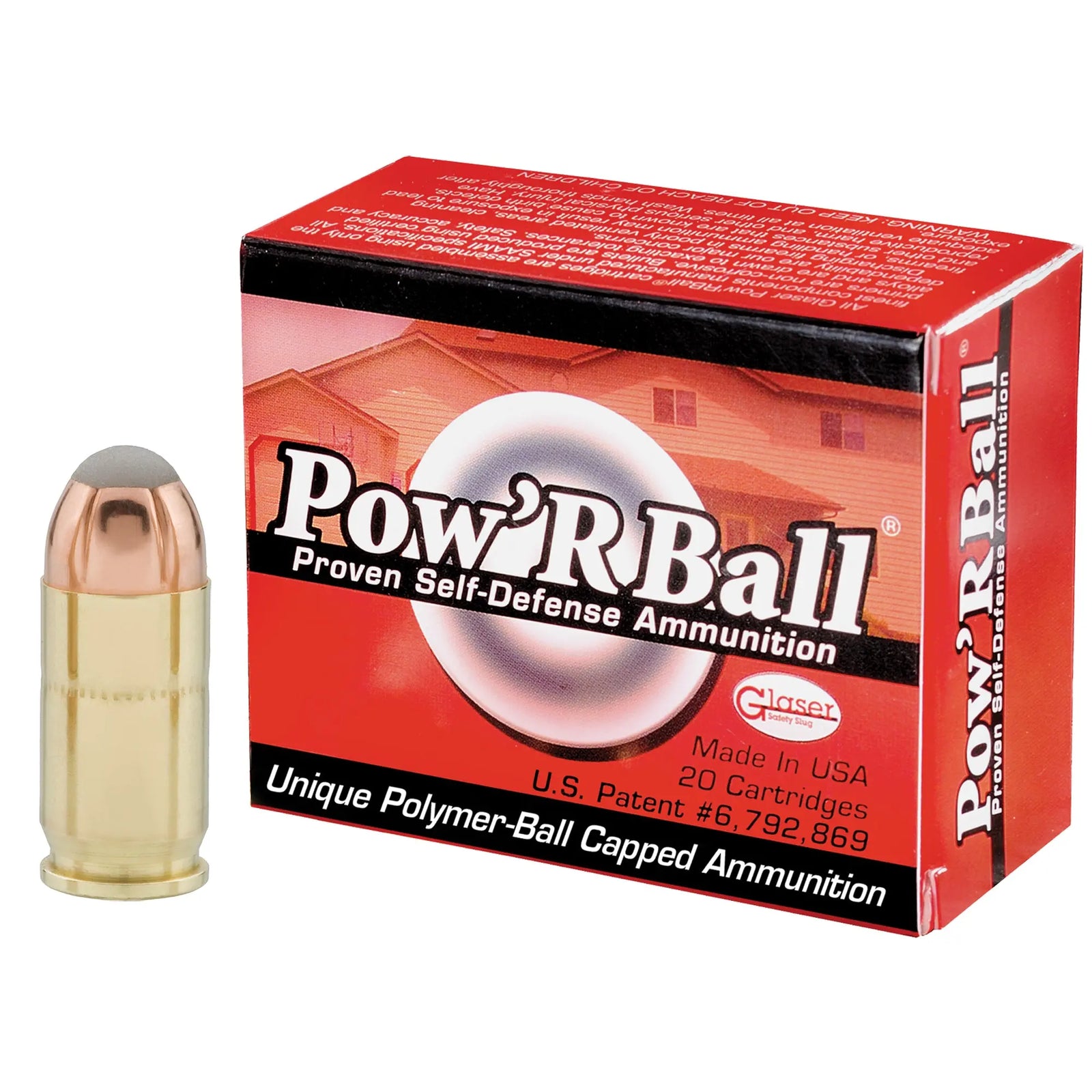 CORBON POW'RBALL 380ACP 70GR 20/500 - American Ordnance