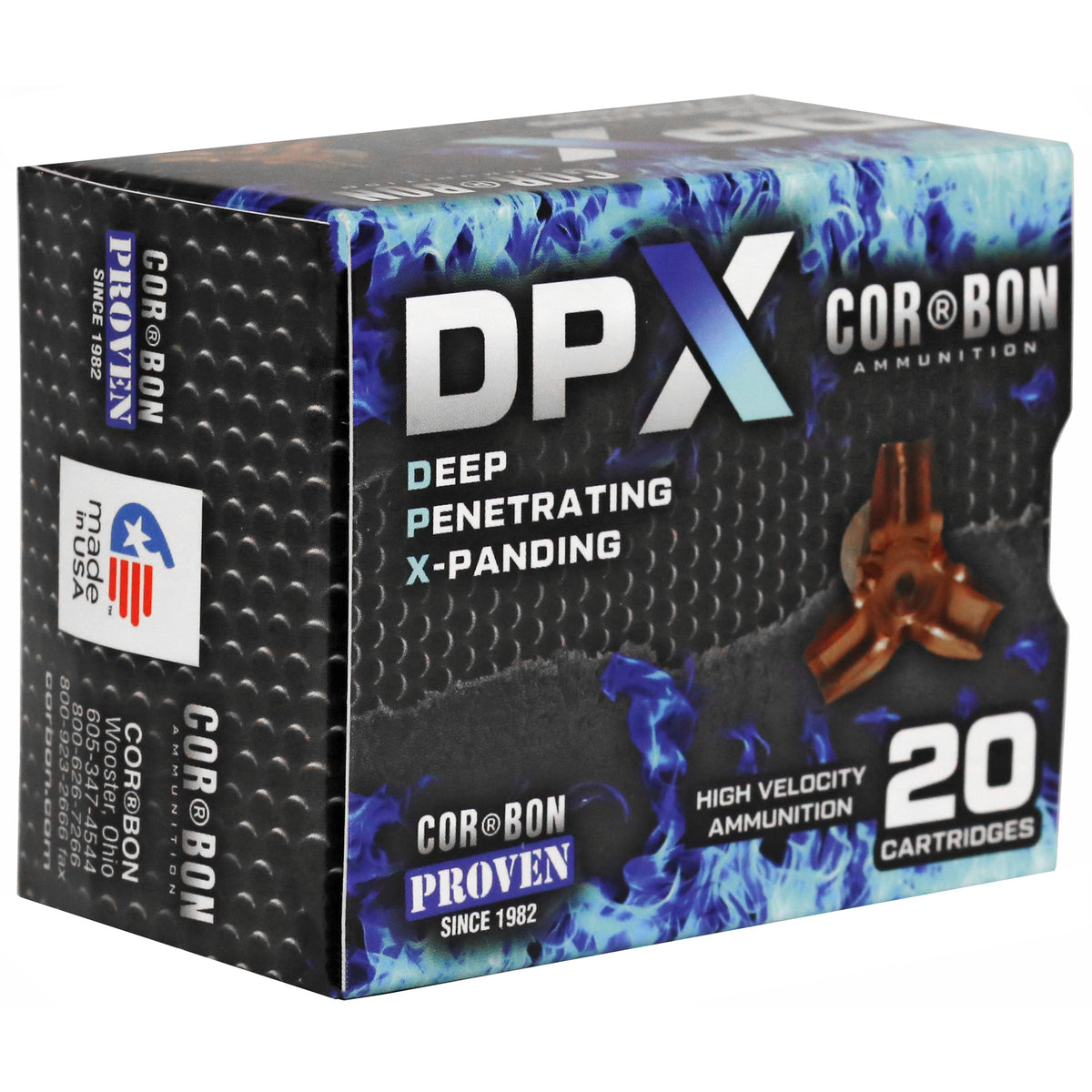 CORBON DPX 45LC+P 225GR BR X 20RD