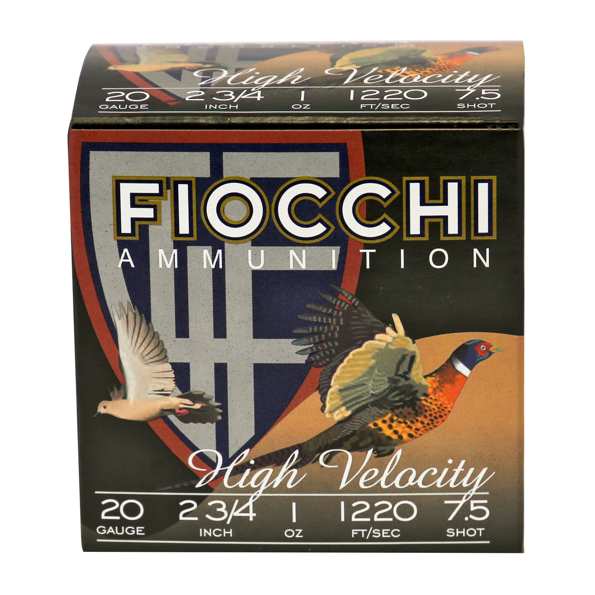 FIOCCHI 20GA #7.5 HV LD HUNT 25RD