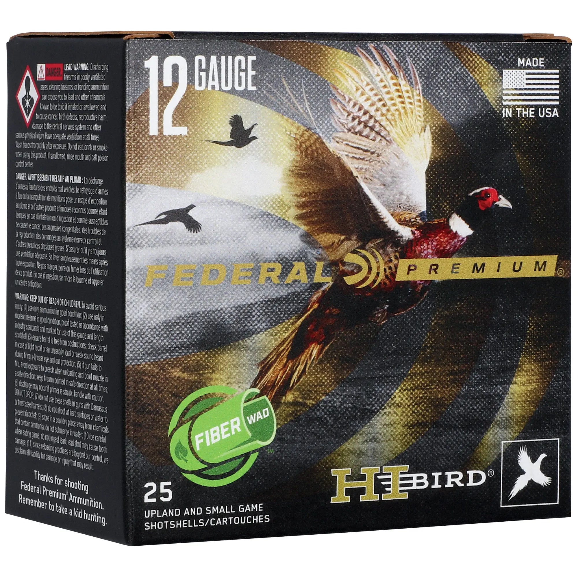 FED HI-BIRD 12GA 2.75" #5 25/250 - American Ordnance