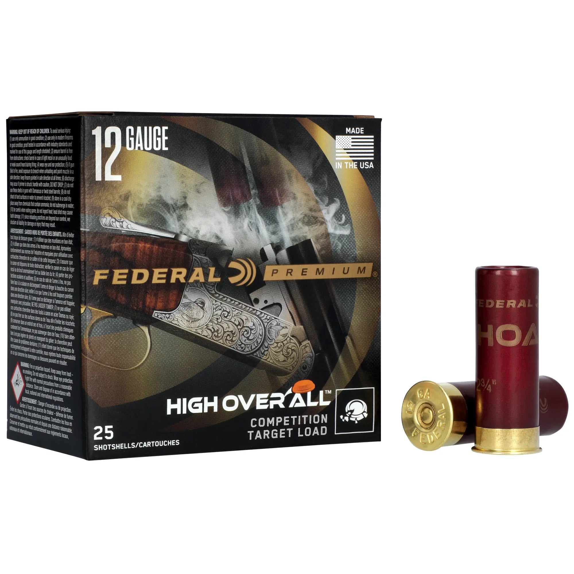 FED HOA 12GA 2.75" #7.5 25/250 - American Ordnance