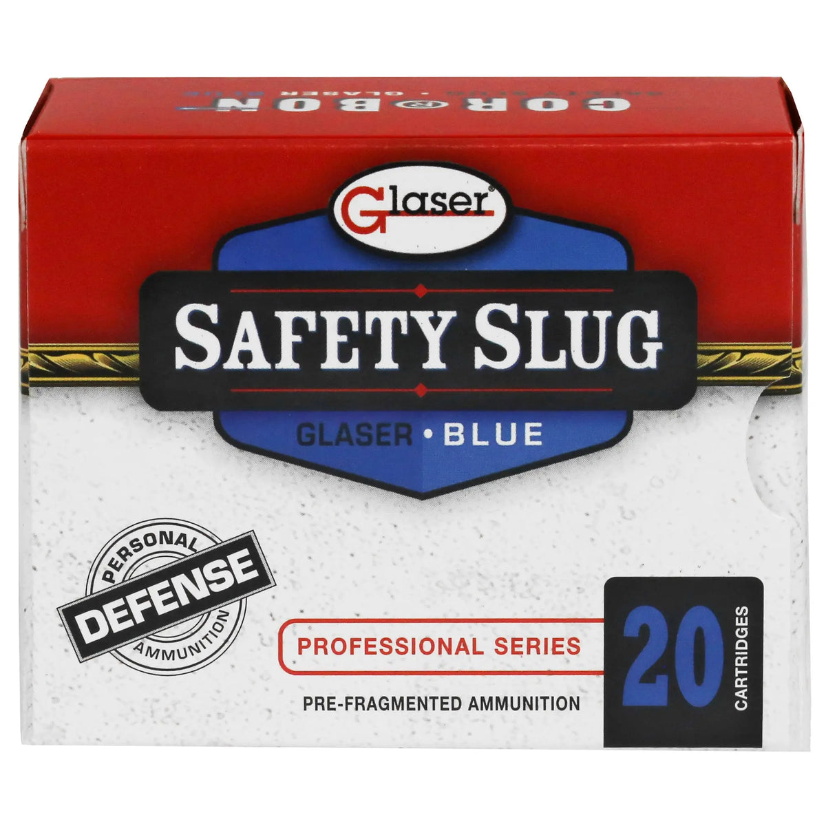 GLASER BLUE 357MAG 80GR 20/500 - American Ordnance
