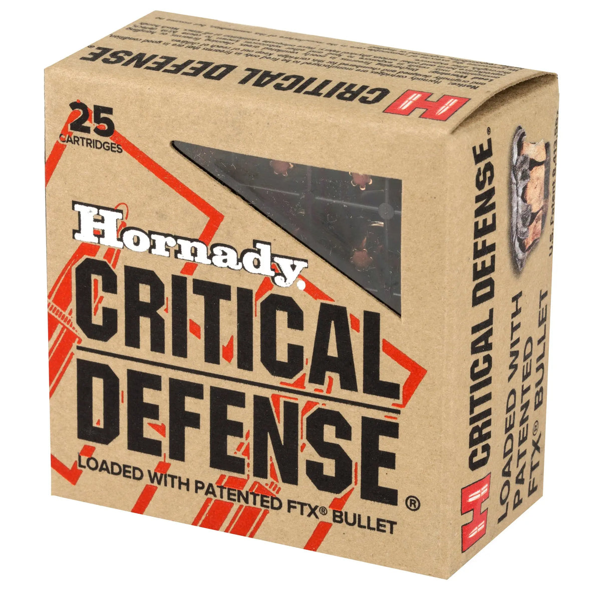 HRNDY CD 25ACP 35GR FTX 25/250 - American Ordnance