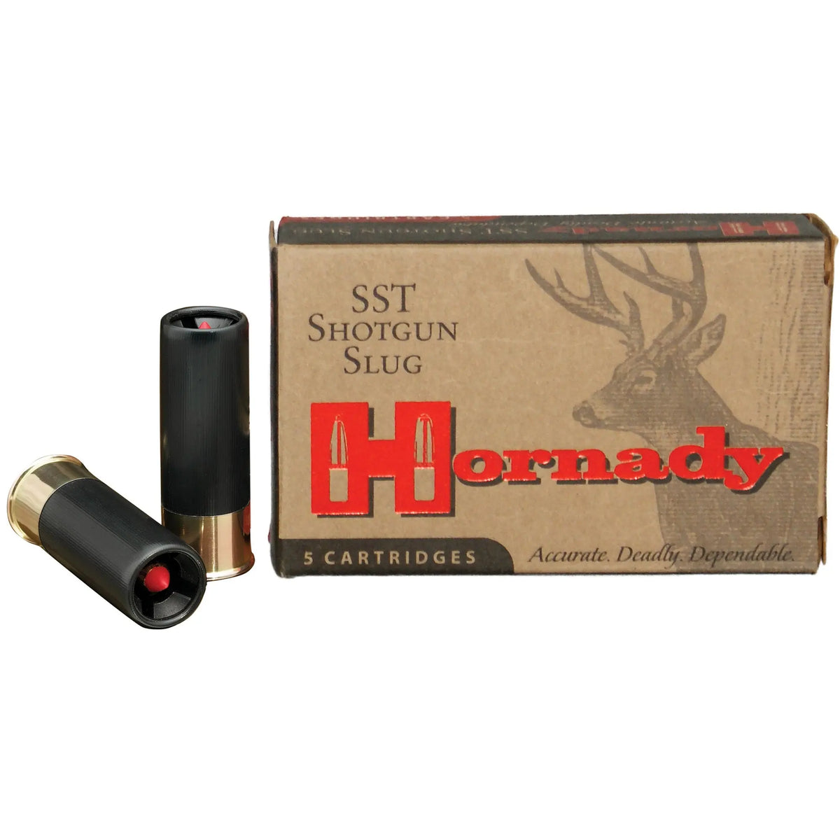 HRNDY SST 12GA 2.75 SLUG 300GR 5/100 - American Ordnance