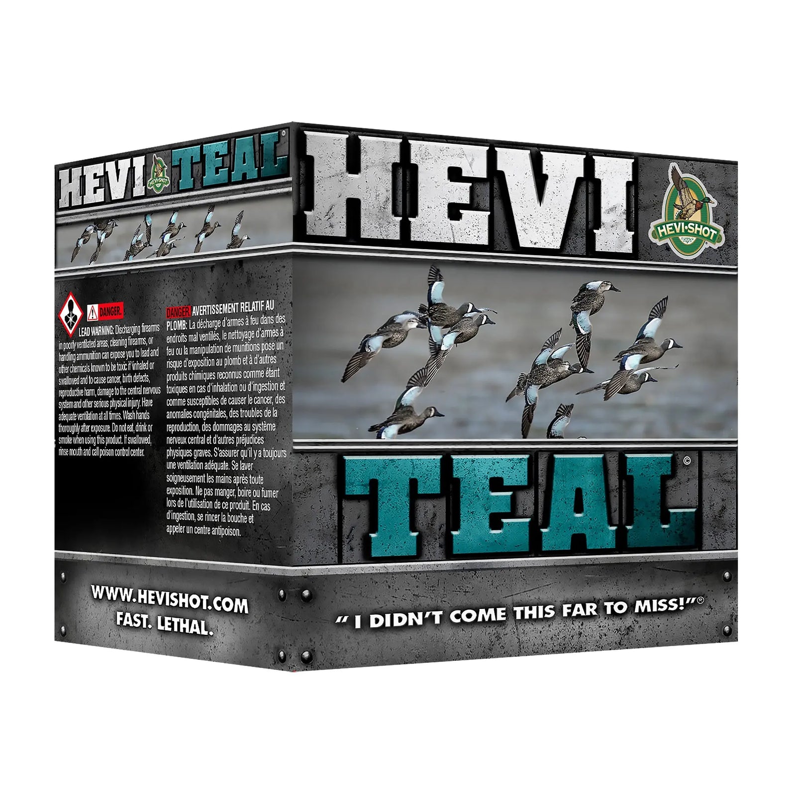 HEVI TEAL 12GA 3" #6 25/250 - American Ordnance