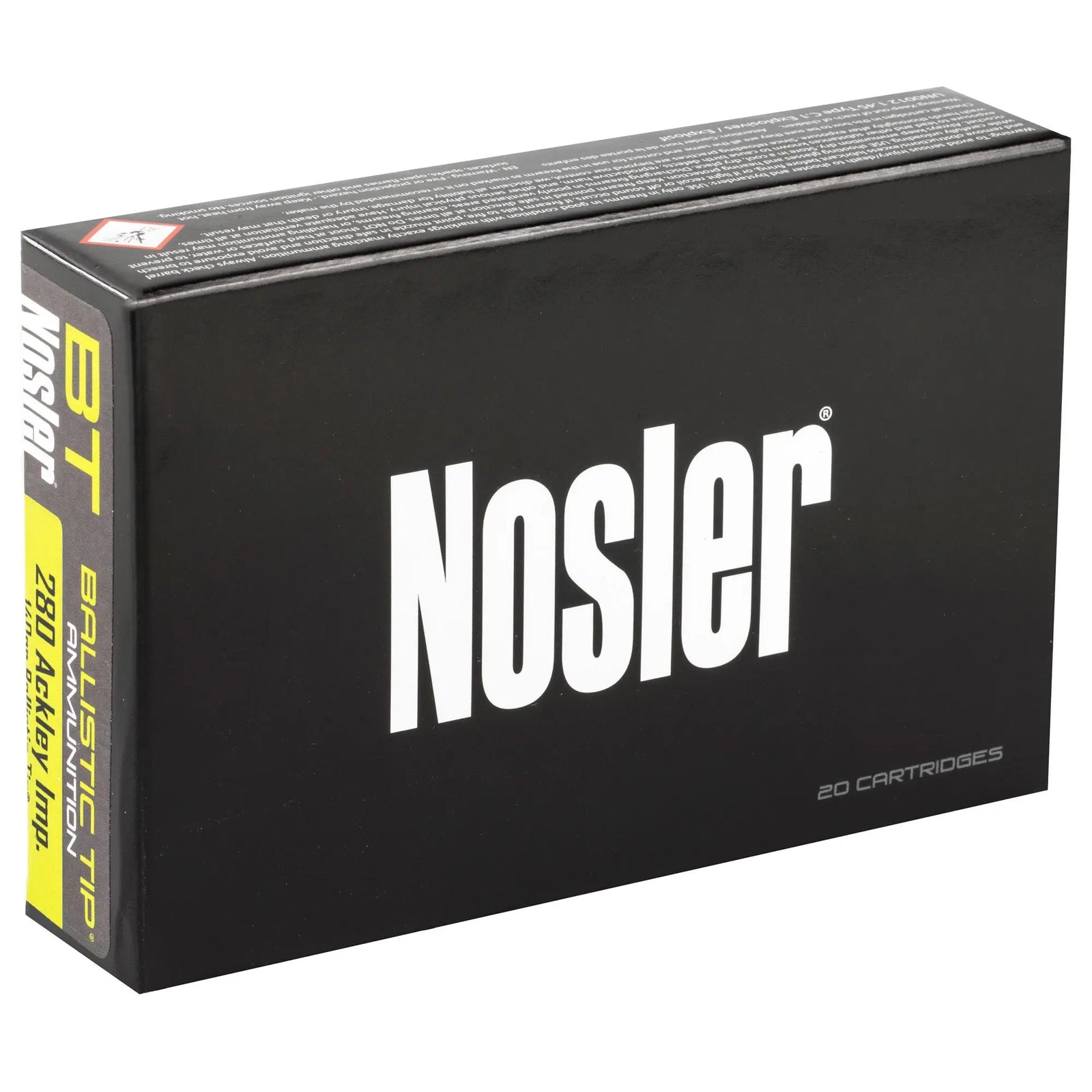 NOSLER 280ACKLY IMP 140GR BT 20/200 - American Ordnance