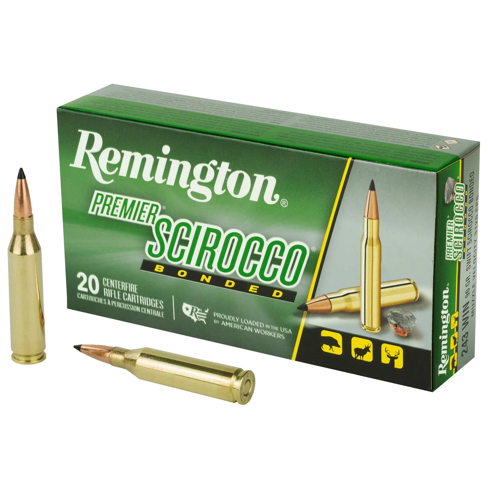 REM SWIFT SCR 243WIN 90GR 20/200 - American Ordnance