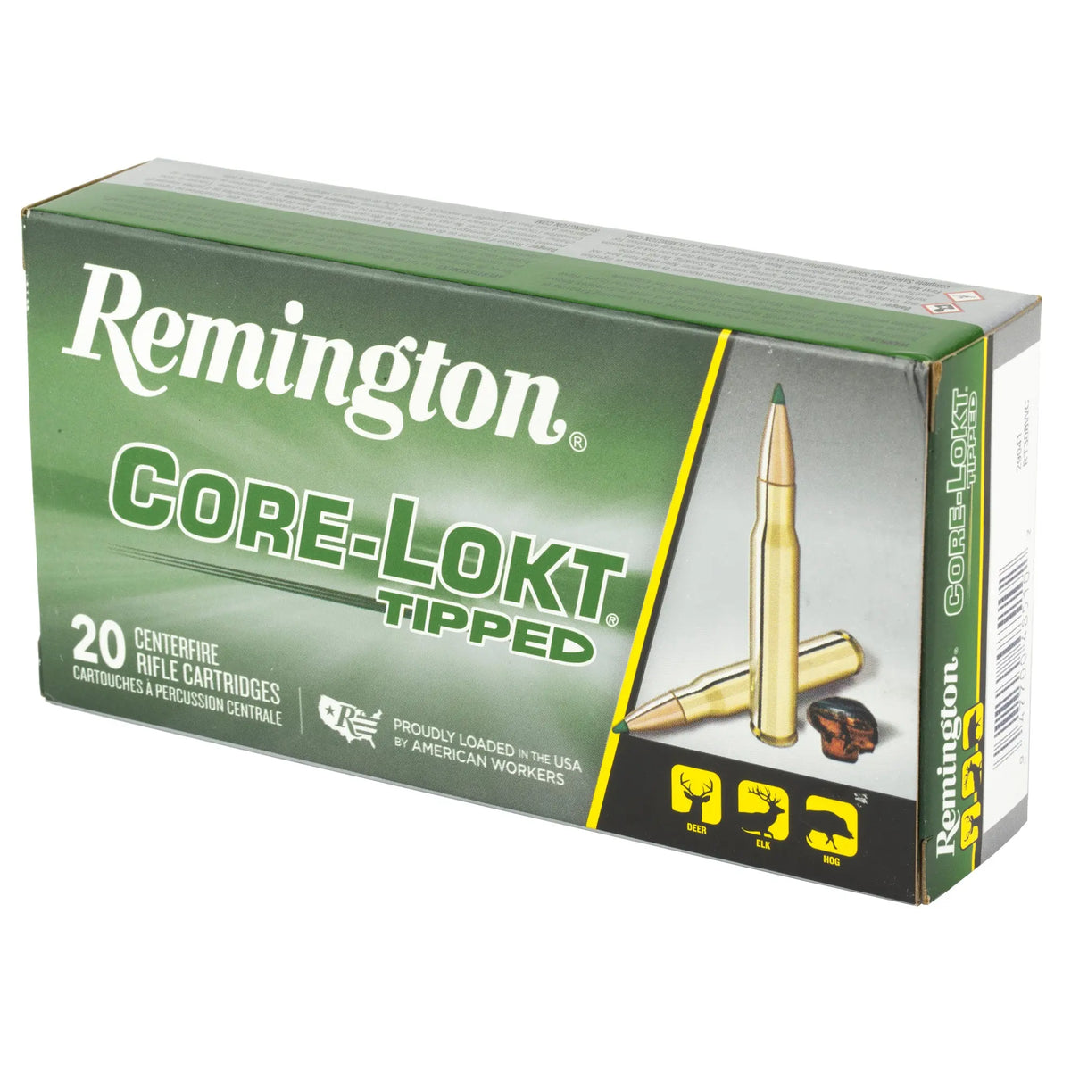 REM 308 WIN 180GR CLOK TIPPED 20/200 - American Ordnance