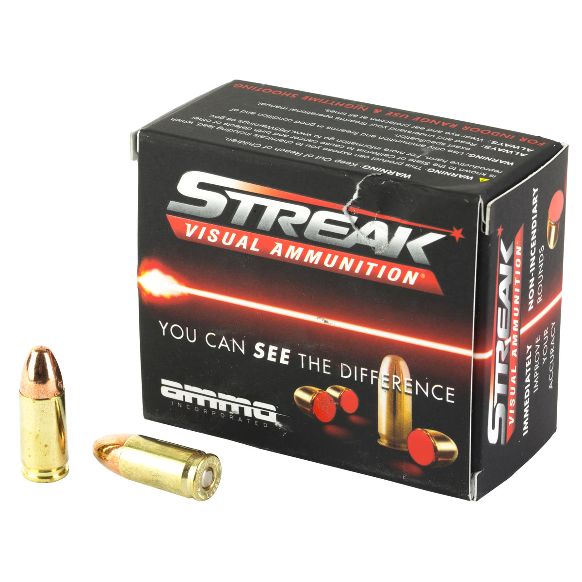 AMMO INC STREAK 9MM 115GR TMC 20RD