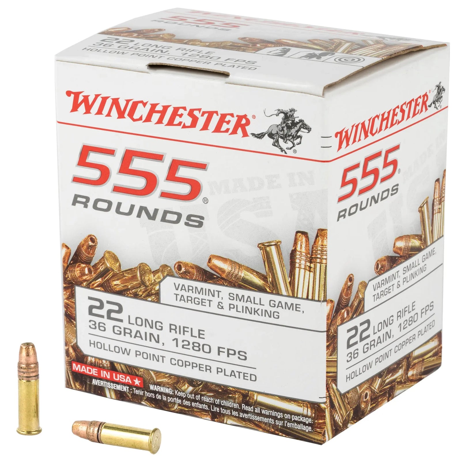WIN 22LR 36GR CPR HP 555/5550 - American Ordnance