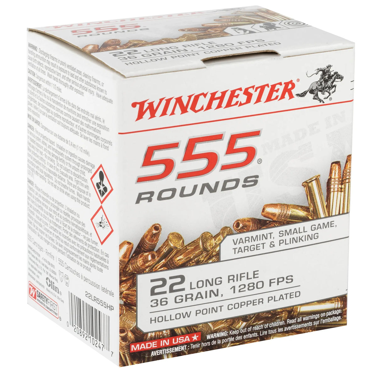 WIN 22LR 36GR CPR HP 555/5550 - American Ordnance