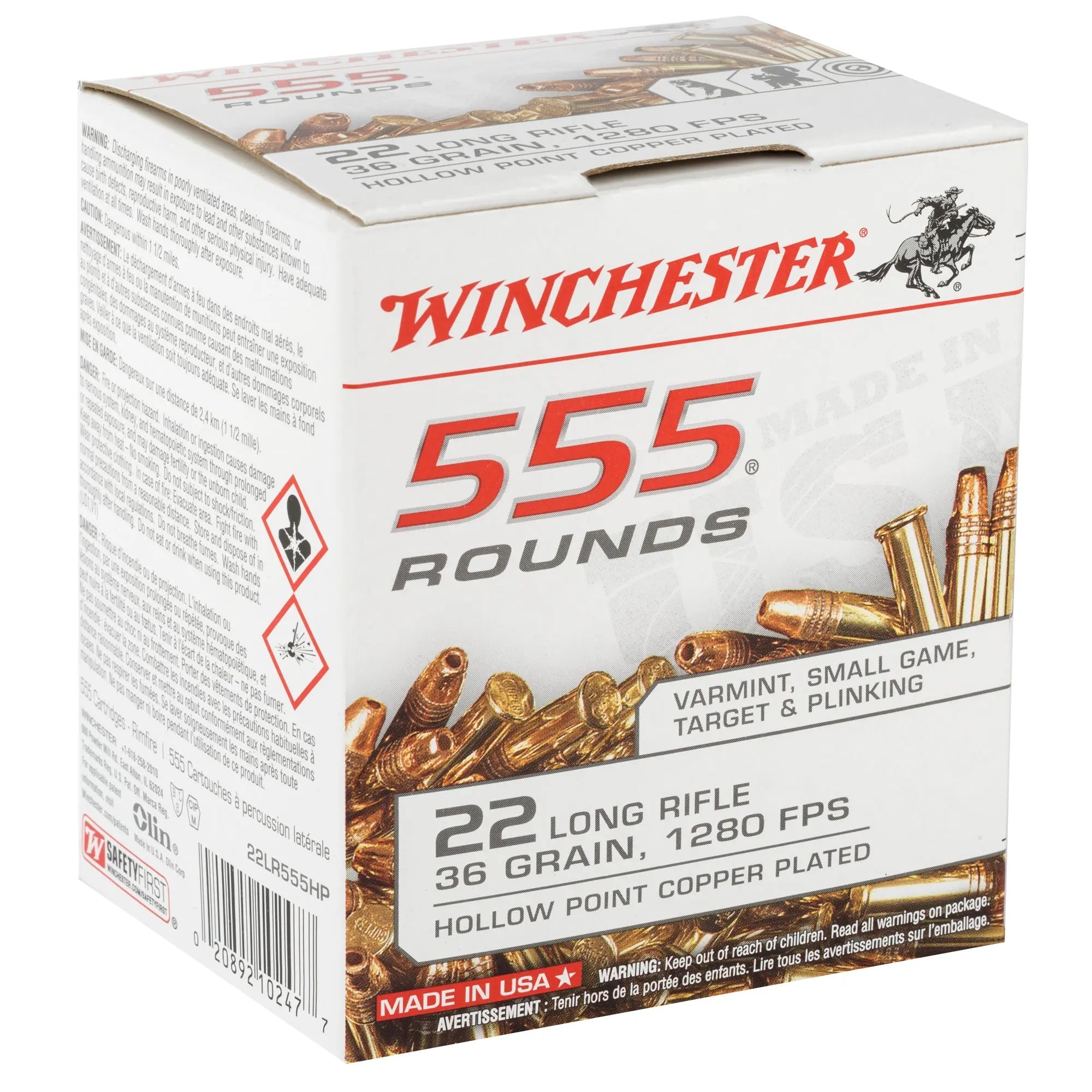 WIN 22LR 36GR CPR HP 555/5550 - American Ordnance