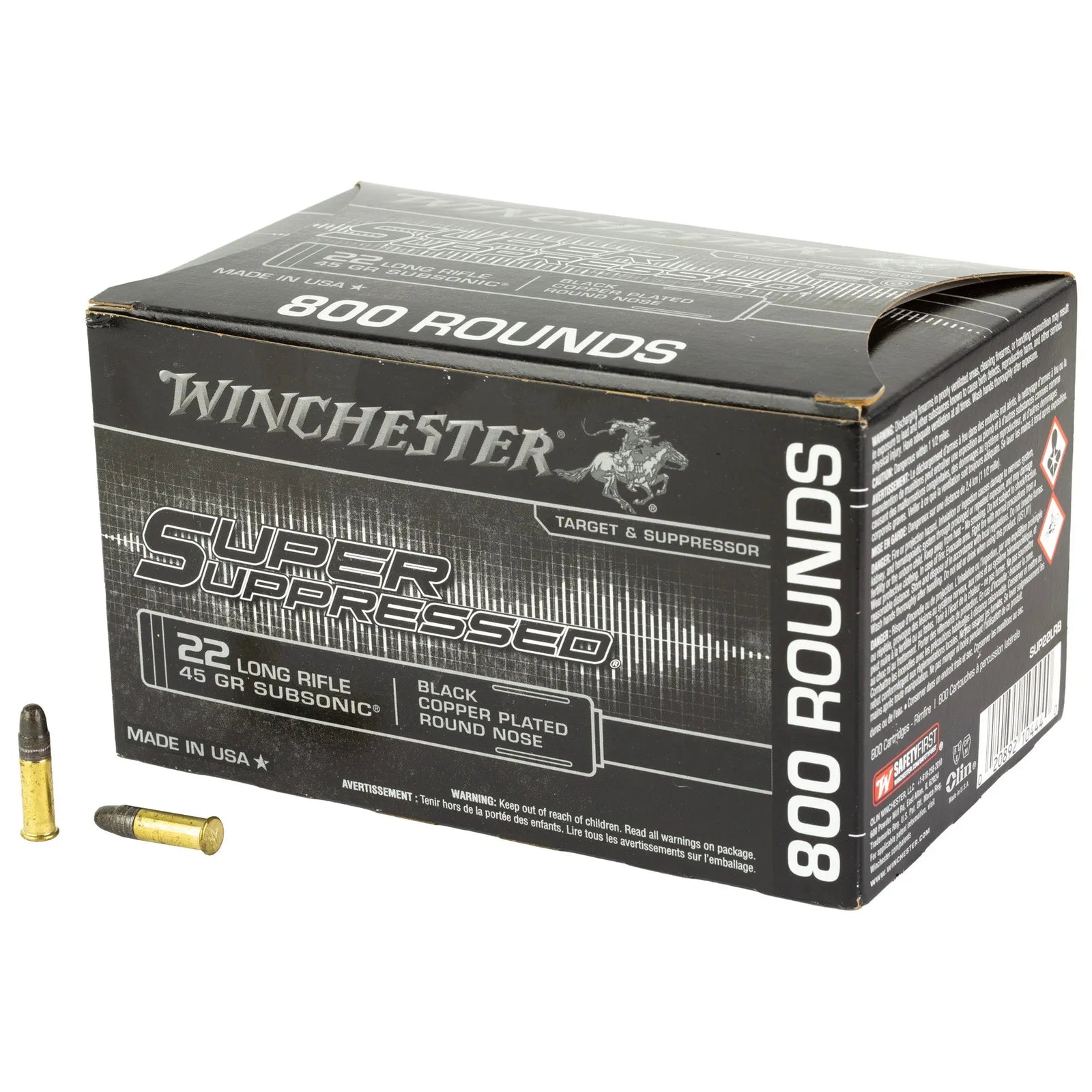 WIN SPR SPPRSSD 22LR 45GR CPRN 800 - American Ordnance