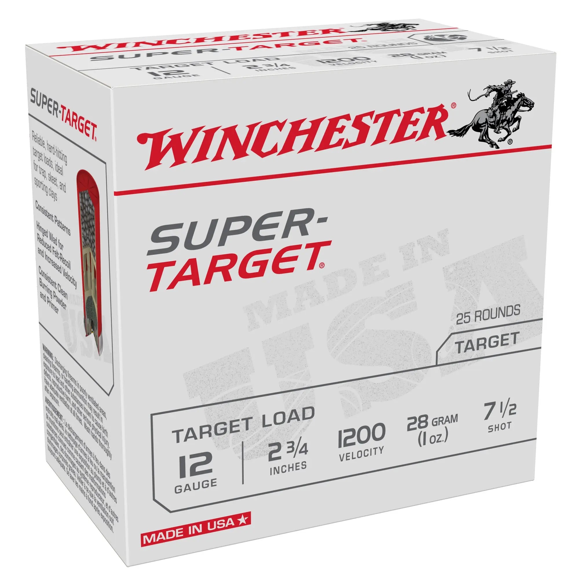 WIN SPR-TRGT 12GA 2-3/4" #7.5 25/250 - American Ordnance