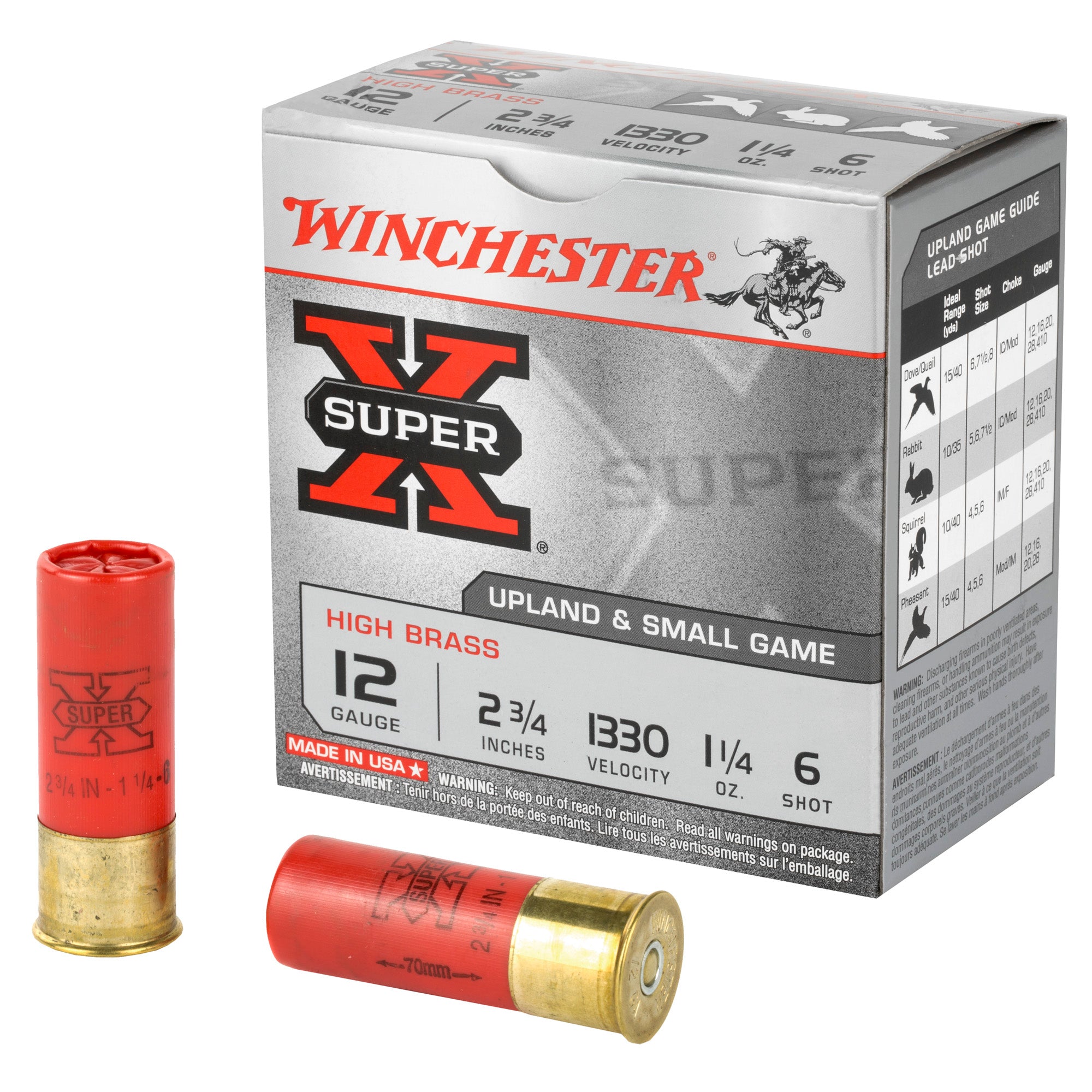 WIN SPRX 12GA 2.75" #6 25/250 - American Ordnance