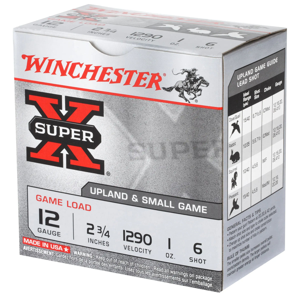 WIN SPRX 12GA 2.75&quot; #6 25/250 - American Ordnance