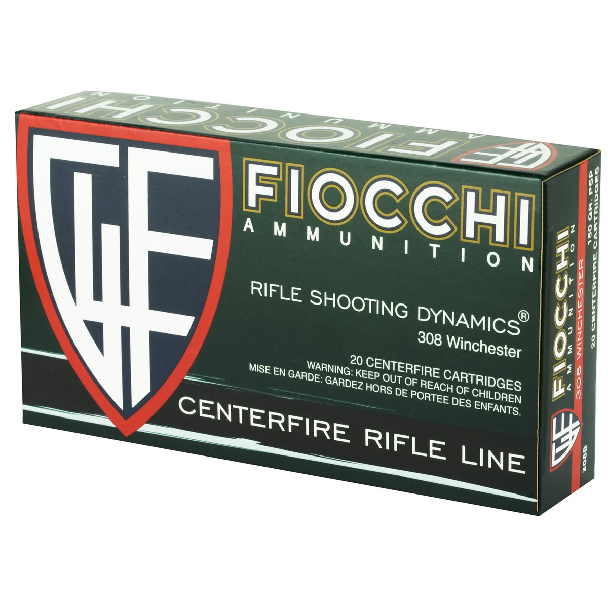 FIOCCHI 308WIN 150GR PSP 20/200 - American Ordnance