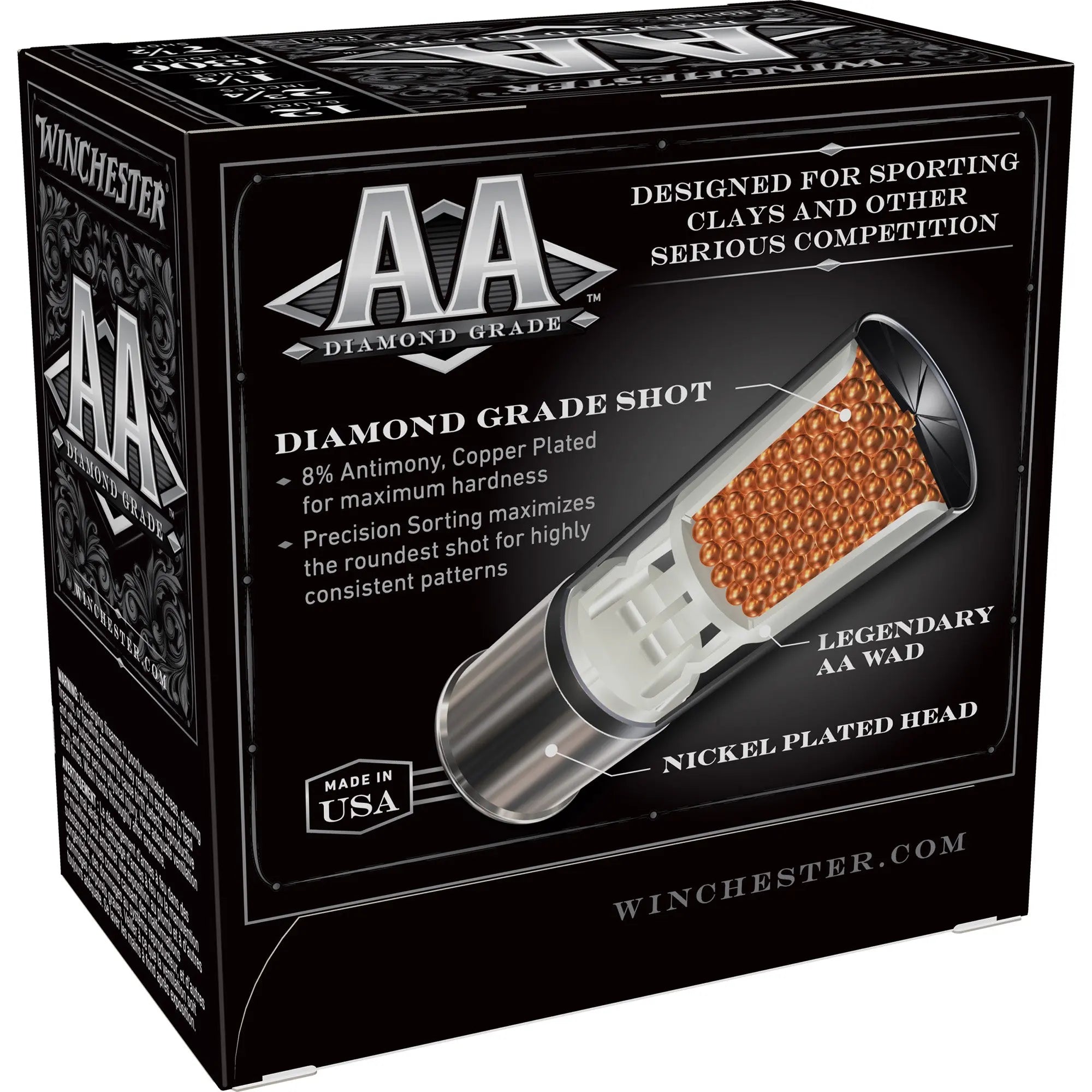 WIN AA DG 12GA 2.75" #7.5 25/250 - American Ordnance