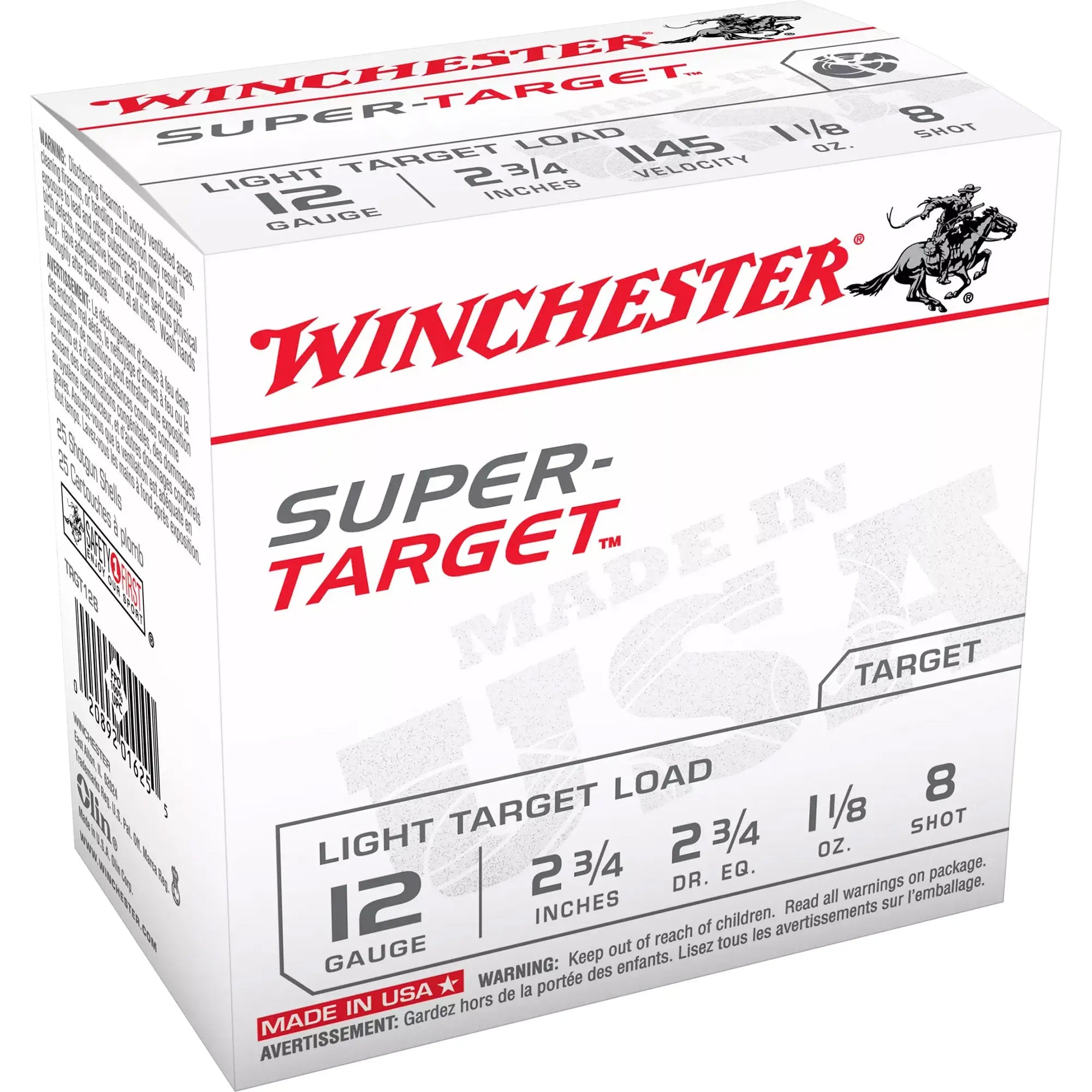 WIN SUPRTRGT 12GA 2.75" #8 25/250 - American Ordnance