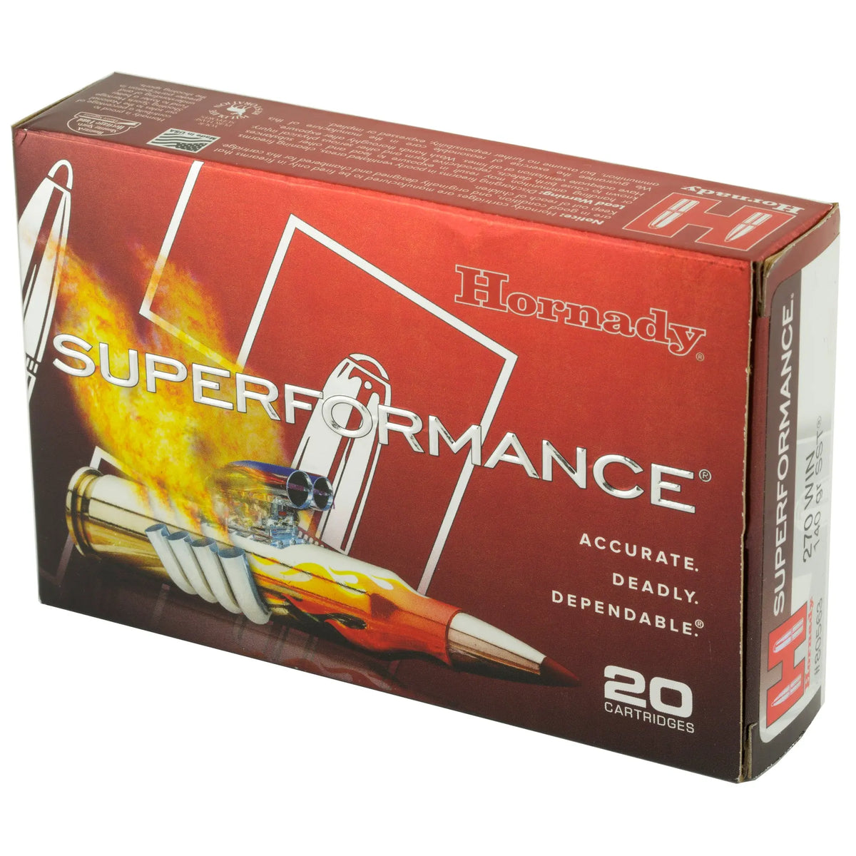 HRNDY SF 270WIN 140GR SST 20/200 - American Ordnance