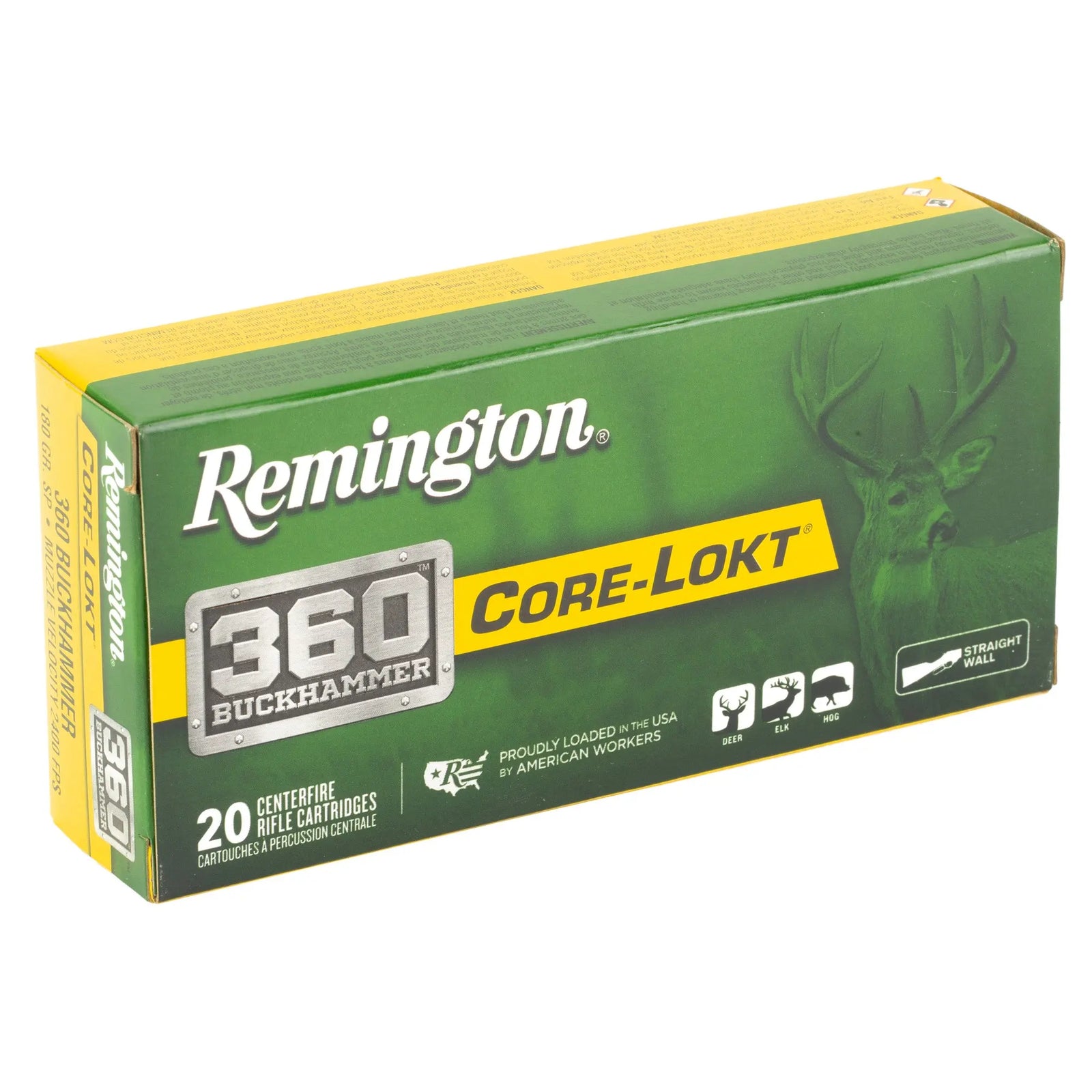 REM 360 BCKHMR 180GR CL SP 20/200 - American Ordnance