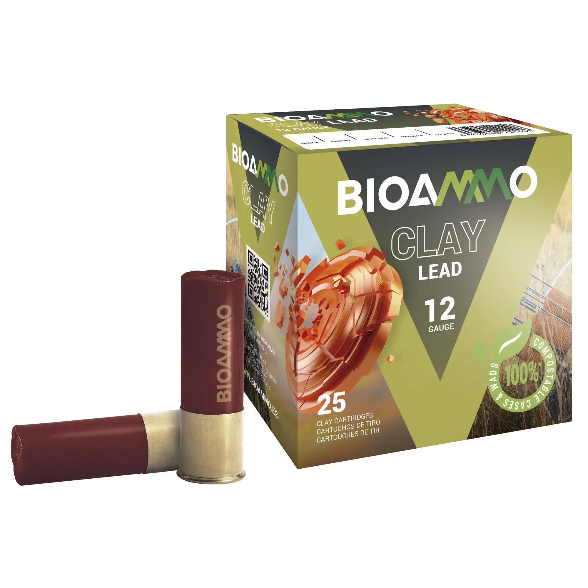 WIN BIOAMMO 12GA 2.75" #7.5 25/250 - American Ordnance