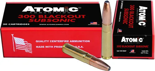 RNSP 20RD 10BX/CSATOMIC 300 AAC 260GR SUBSONIC - American Ordnance