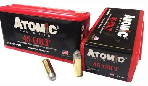 LEAD-RN FP 50RD 10BX/CSATOMIC COWBOY 45 LC 200GR - American Ordnance