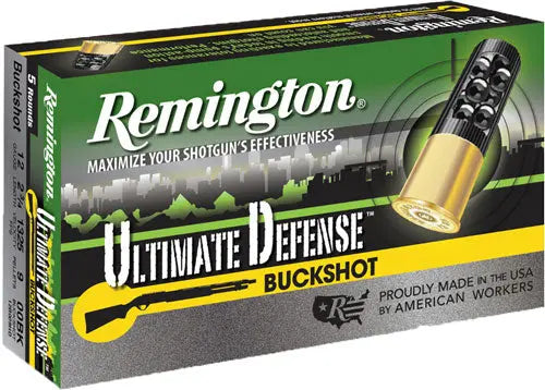12GA 2.75" 00 BUCK 5RD 20BX/CSREMINGTON ULTIMATE DEFENSE - American Ordnance
