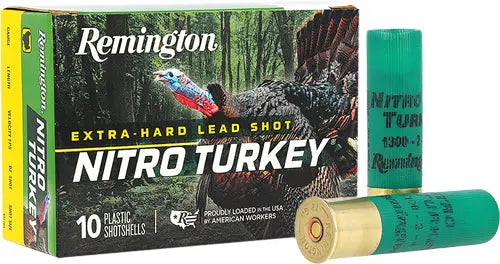 3.5" 2OZ #4 10RD 10BX/CSREMINGTON NITRO TURKEY 12GA - American Ordnance