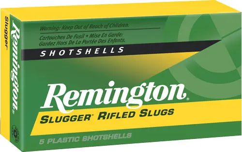 1OZ RIFLED SLUG 15RD 5BX/CSREMINGTON SLUGGER 12GA 2.75" - American Ordnance