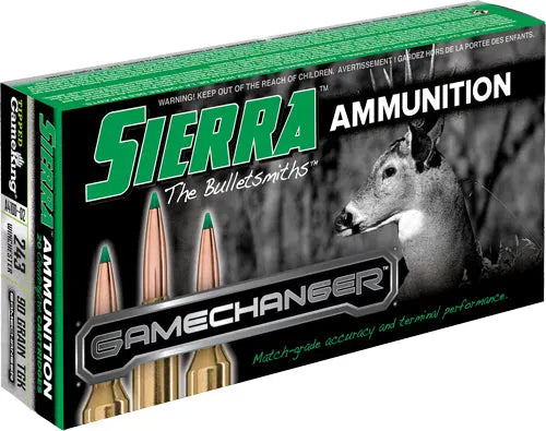 TIPPED GAMEKING 20RD 10BX/CSSIERRA GAMCHANGER 243 WIN 90GR - American Ordnance