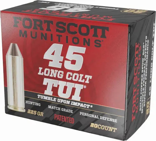 SOLID COPPER 20RD 25BX/CSFORT SCOTT 45 LC 225GR TUI - American Ordnance