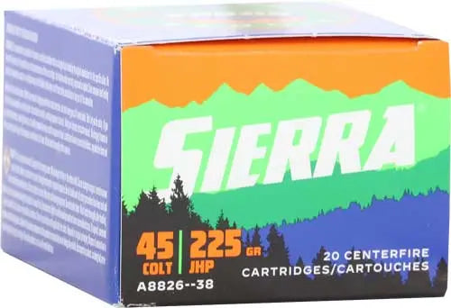 MASTER JHP 20RD 10BX/CSSIERRA 45 LC 225GR SPORT - American Ordnance