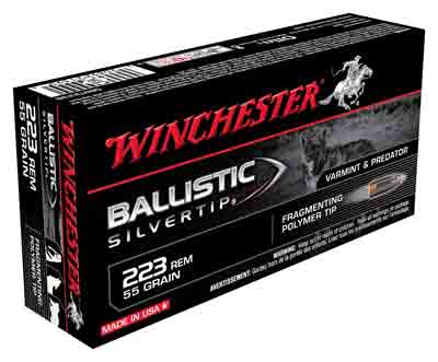 55GR SILVER-TIP 20RD 10BX/CSWINCHESTER SUPREME 223 REM - American Ordnance