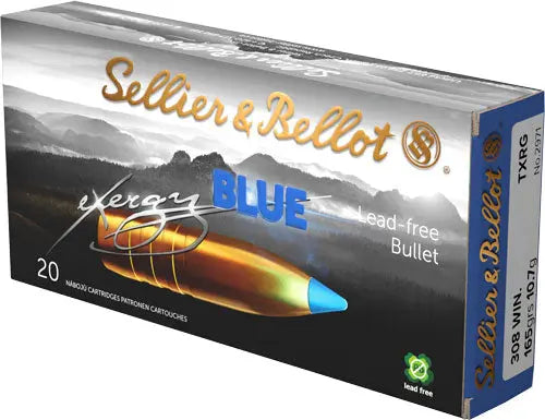 20RD 12BX/CSS&B 308 WIN 165GR TXRG BLUE - American Ordnance