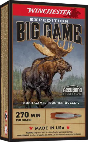 150GR ACCUBOND LR 20RD 10BX/CSWINCHESTER EXPEDITION 270 WIN - American Ordnance