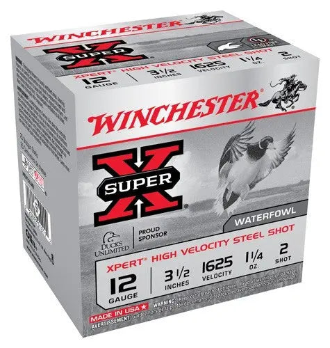 3.5" 1-1/4OZ #2 25RD 10BX/CSWINCHESTER XPERT STEEL 12GA - American Ordnance