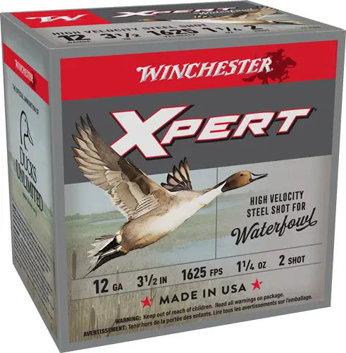 3.5" 1-1/4OZ #2 25RD 10BX/CSWINCHESTER XPERT STEEL 12GA - American Ordnance
