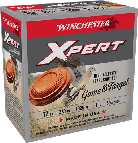 2.75" 1OZ #6.5 25RD 10BX/CSWINCHESTER XPERT STEEL 12GA - American Ordnance