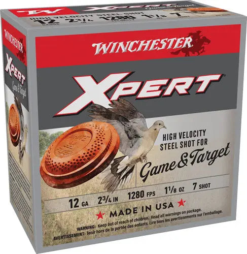 2.75&quot; 1-1/8OZ #6 25RD 10BX/CSWINCHESTER XPERT STEEL 12GA - American Ordnance