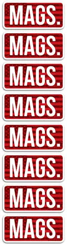 8-PACKMTM AMMO CALIBER LABELS MAGS - American Ordnance