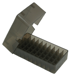 50-ROUNDS SLIP TOP STYLEMTM AMMO BOX 44RM/45LC - American Ordnance