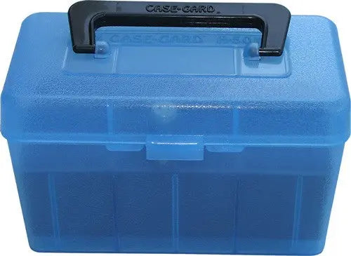 RIFLE 7MM RM TO 300 WM CLR BLUMTM DELUXE AMMO BOX 50-ROUNDS - American Ordnance