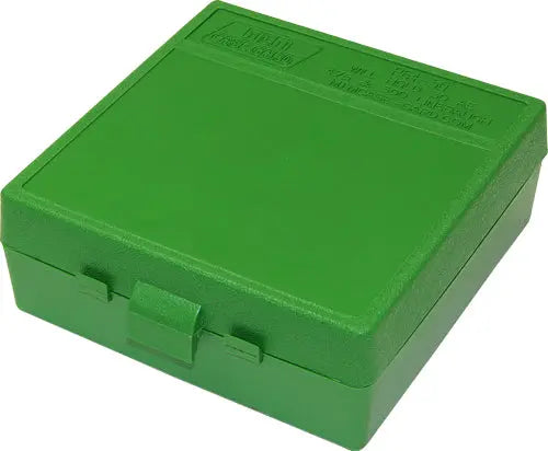 64-ROUNDS FLIP TOP STYLE GREENMTM AMMO BOX 50AE/50SW MAG - American Ordnance