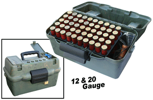 FIELD BOX 12/20GA 100-ROUNDSMTM DELUXE SHOTSHELL CASE/ - American Ordnance
