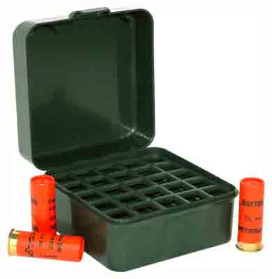 1216& 20GA 25-ROUNDS F GRNMTM AMMO BOX SHOTSHELL TO 3" - American Ordnance