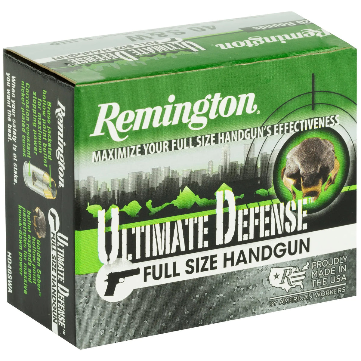 REM ULT DEF 40SW 165GR BJHP 20/500 - American Ordnance