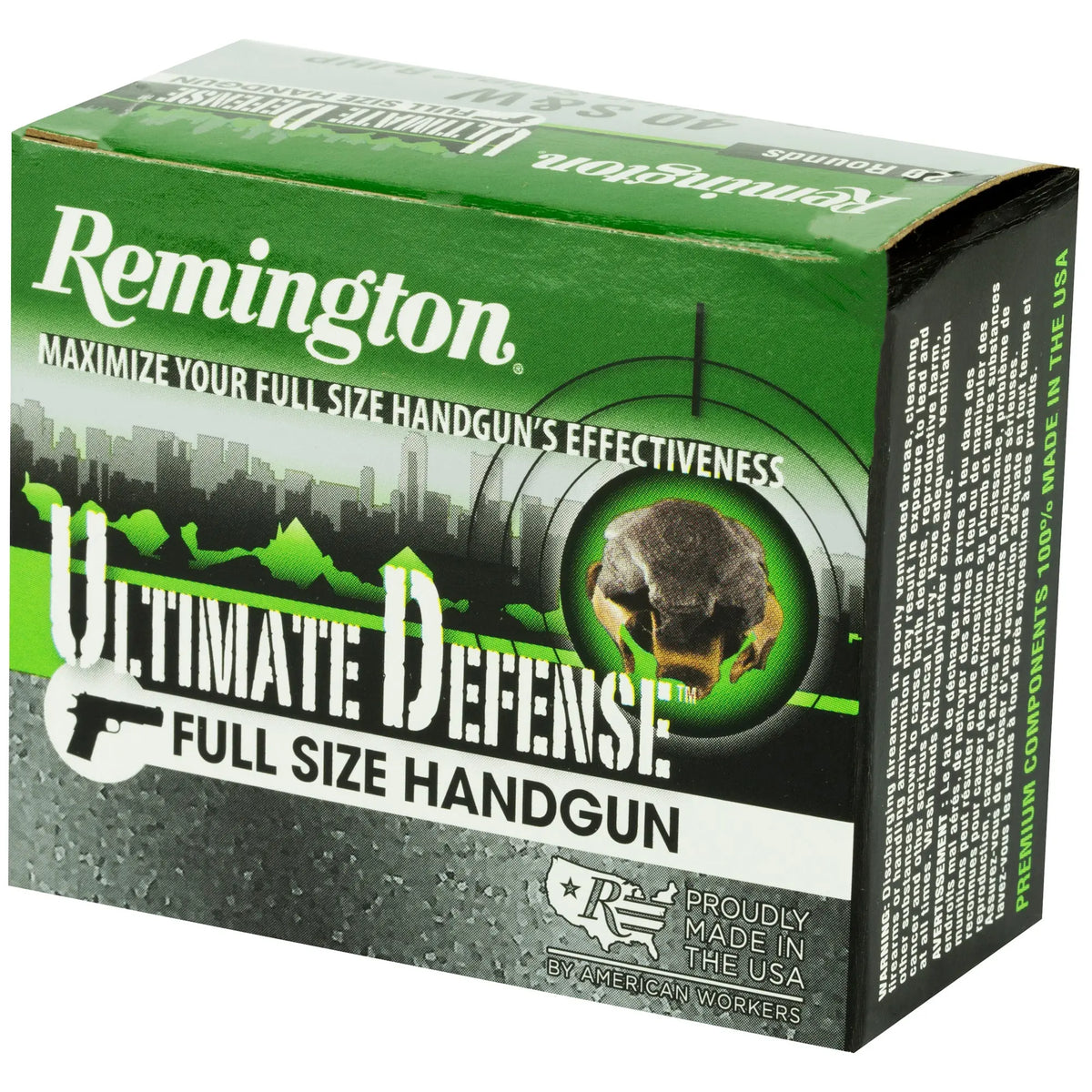 REM ULT DEF 40SW 165GR BJHP 20/500 - American Ordnance